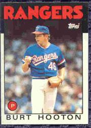 1986 Topps Tiffany #454 Burt Hooton