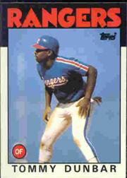 1986 Topps Tiffany #559 Tommy Dunbar