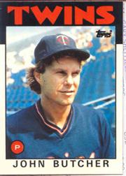 1986 Topps Tiffany #638 John Butcher