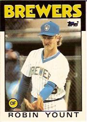 1986 Topps Tiffany #780 Robin Yount