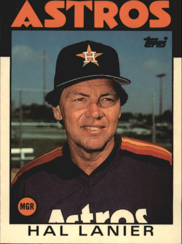 1986 Topps Traded Tiffany #60T Hal Lanier MG