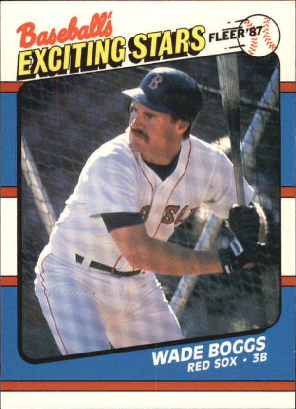 1987 Fleer Exciting Stars #4 Wade Boggs