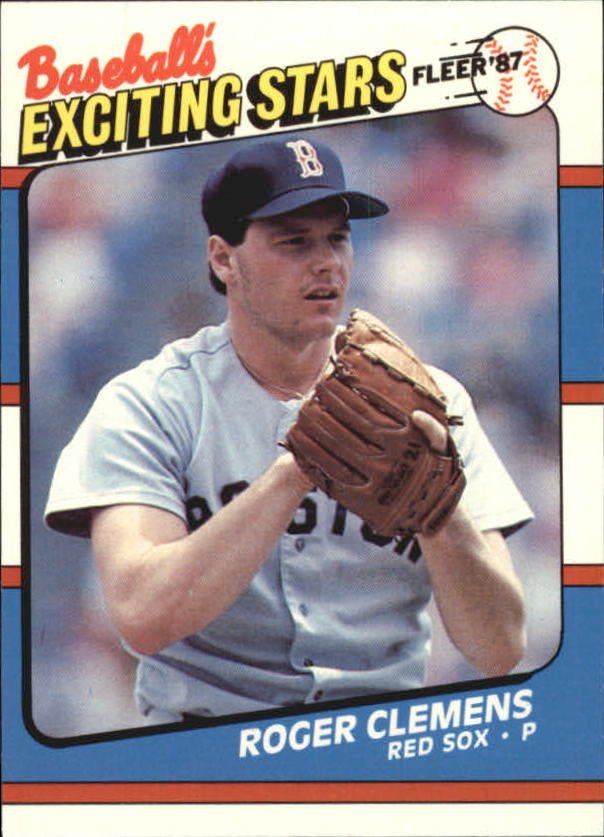 1987 Fleer Exciting Stars #11 Roger Clemens
