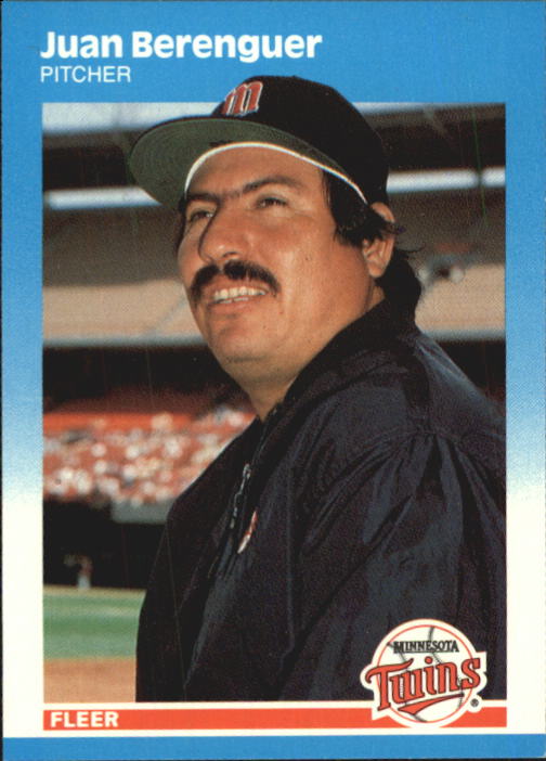 1987 Fleer Update Glossy #4 Juan Berenguer