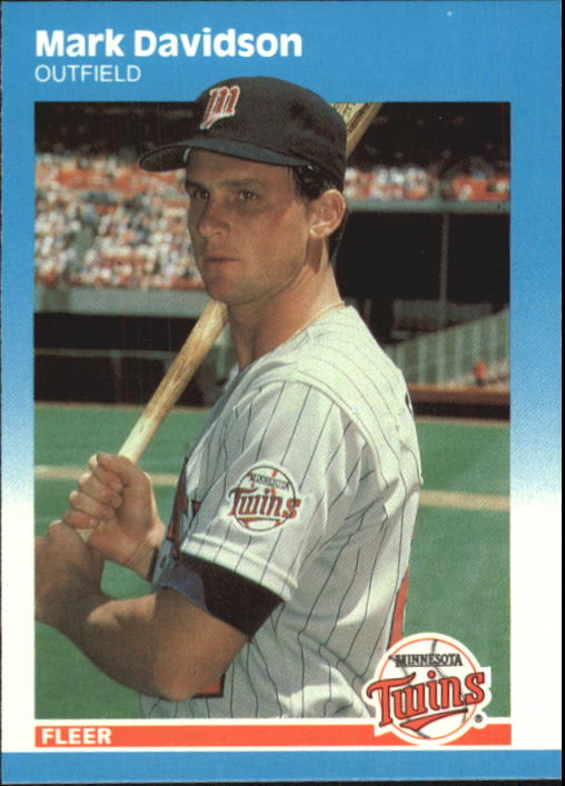1987 Fleer Update Glossy #20 Mark Davidson