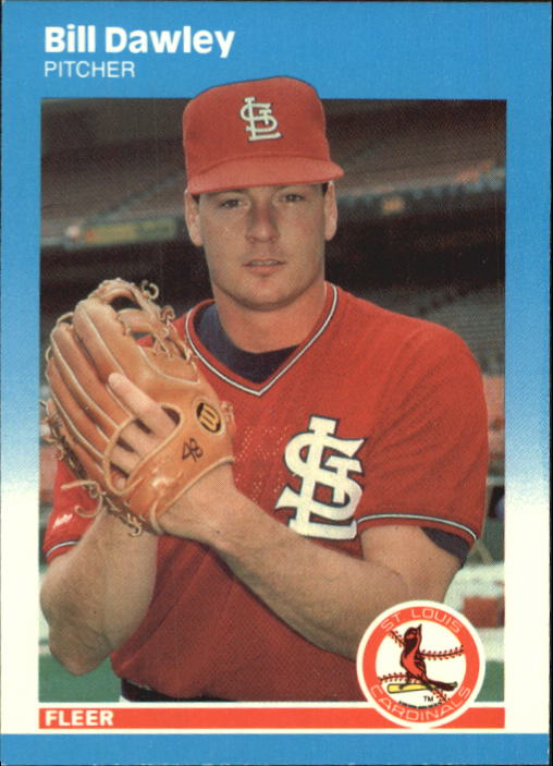 1987 Fleer Update Glossy #23 Bill Dawley