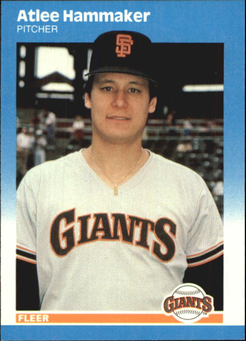 1987 Fleer Update Glossy #40 Atlee Hammaker