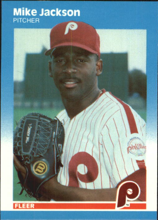 1987 Fleer Update Glossy #48 Mike Jackson