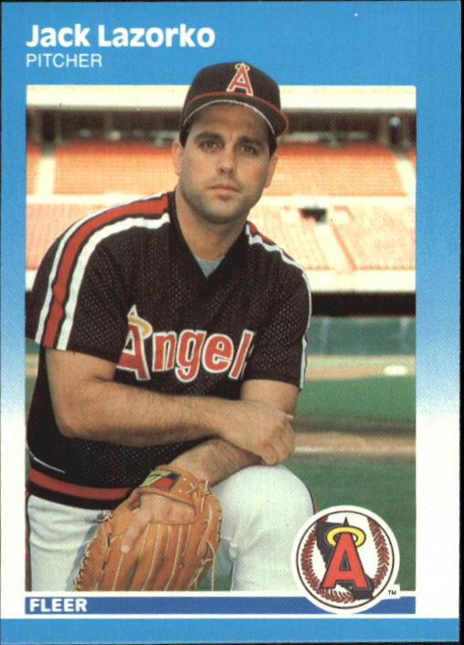 1987 Fleer Update Glossy #61 Jack Lazorko