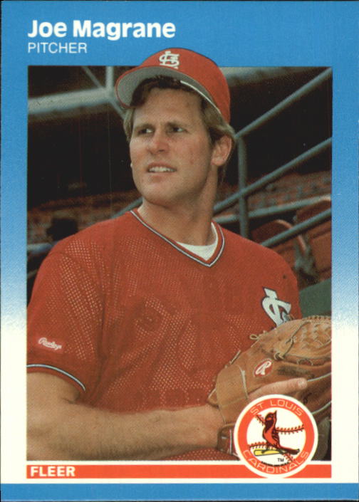 1987 Fleer Update Glossy #71 Joe Magrane