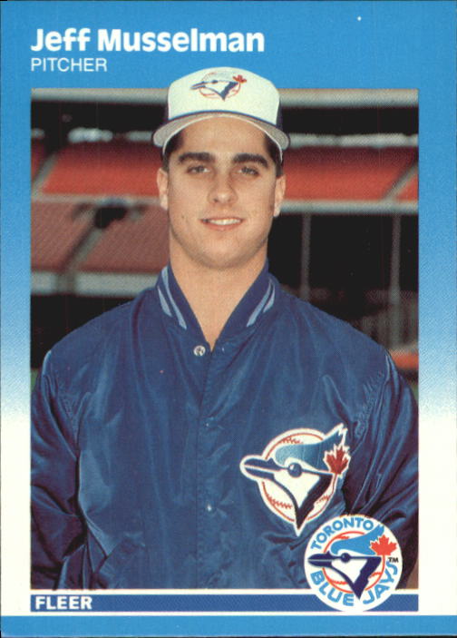 1987 Fleer Update Glossy #84 Jeff Musselman