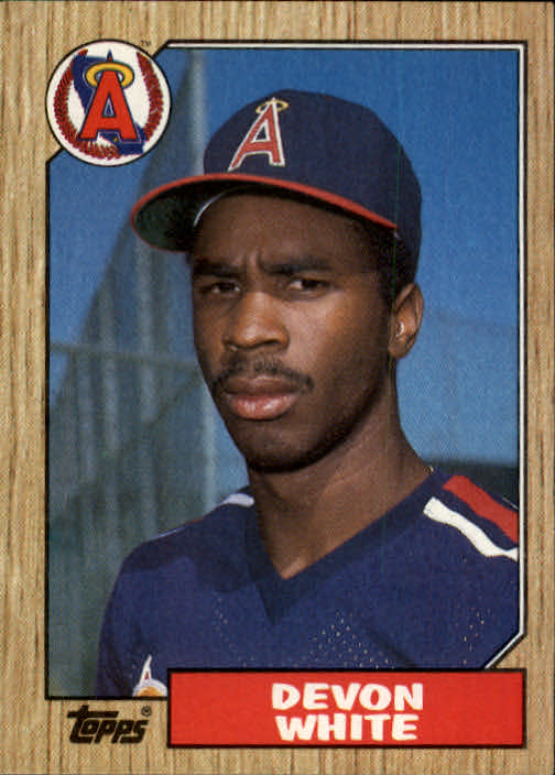1987 Topps #139 Devon White RC