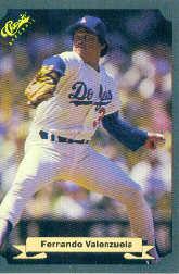 1987 Classic Game #91 Fernando Valenzuela