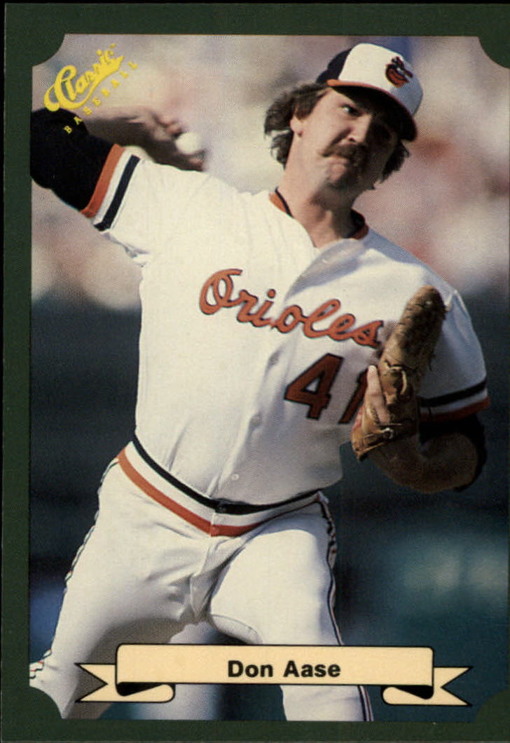 1987 Classic Game #99 Don Aase