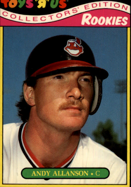 1987 Toys R Us Rookies #1 Andy Allanson