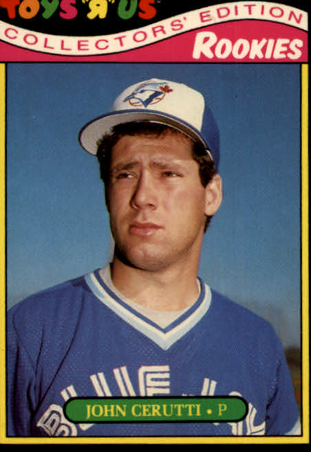 1987 Toys R Us Rookies #6 John Cerutti
