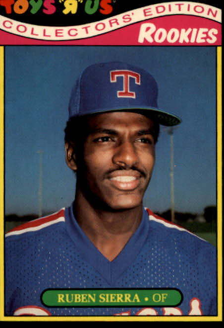 1987 Toys R Us Rookies #24 Ruben Sierra
