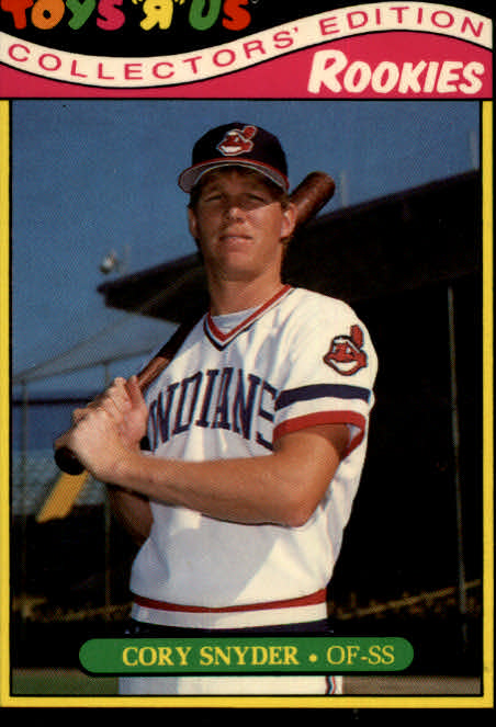 1987 Toys R Us Rookies #25 Cory Snyder