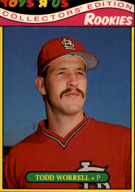 1987 Toys R Us Rookies #33 Todd Worrell