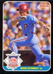 1987 Donruss All-Stars #17 Mike Schmidt