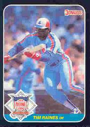 1987 Donruss All-Stars #36 Tim Raines