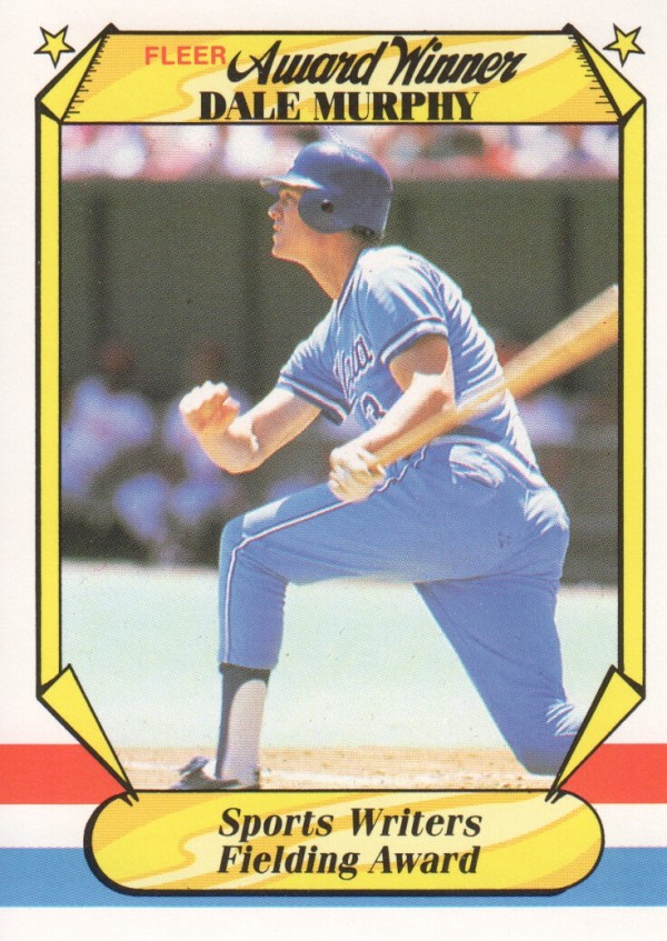 1987 Fleer Award Winners #26 Dale Murphy