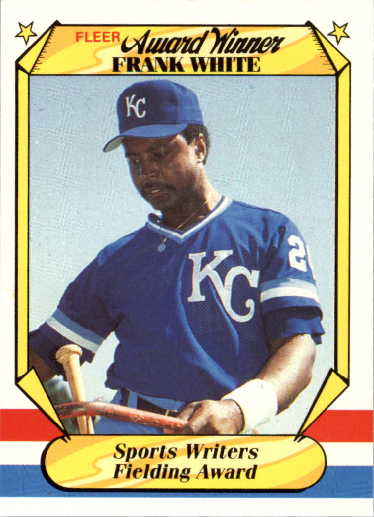 1987 Fleer Award Winners #42 Frank White
