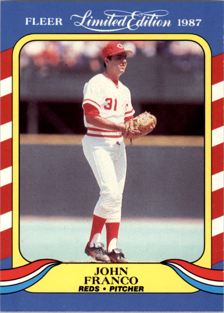 1987 Fleer Limited Edition #14 John Franco