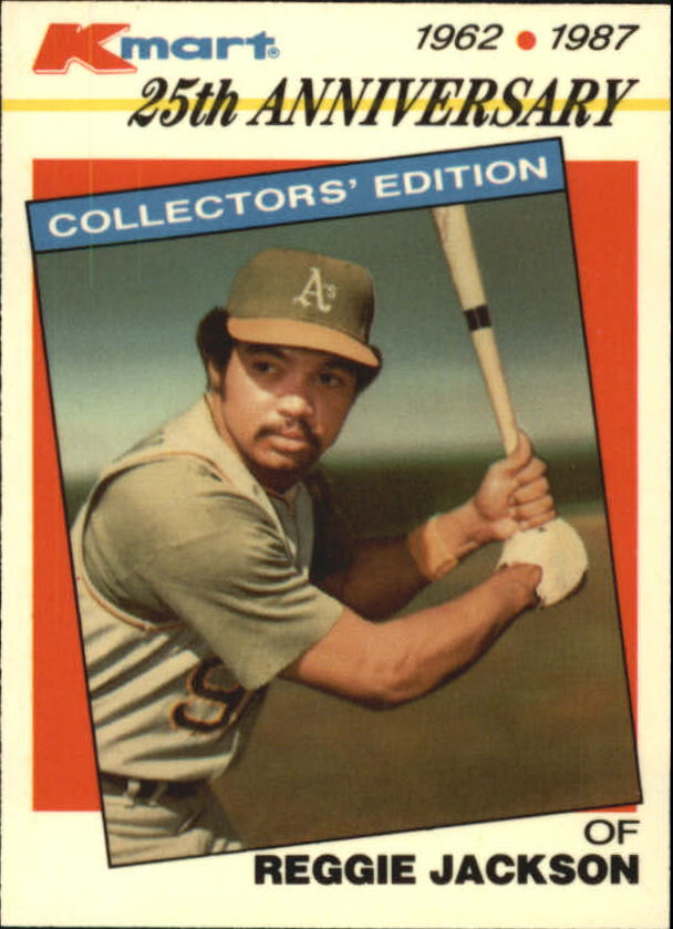 1987 K-Mart #16 Reggie Jackson