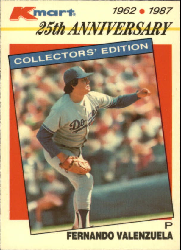 1987 K-Mart #33 Fernando Valenzuela