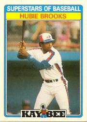 1987 Kay-Bee #6 Hubie Brooks