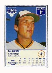 1987 Kraft Foods #3 Cal Ripken
