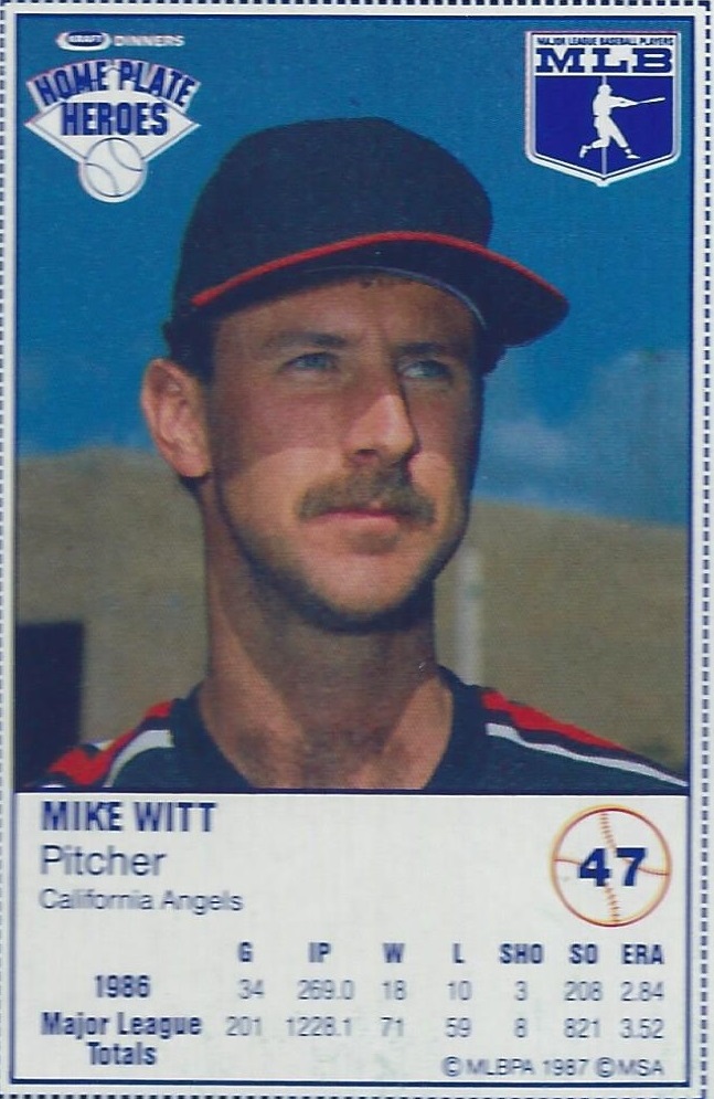 1987 Kraft Foods #48 Nolan Ryan