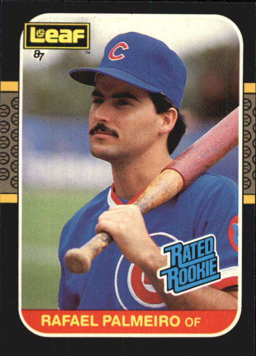 1987 Leaf/Donruss #43 Rafael Palmeiro RR RC