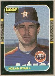 1987 Leaf/Donruss #257 Nolan Ryan