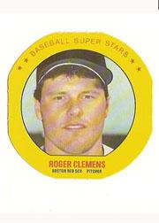1987 MSA Iced Tea Discs #2 Roger Clemens
