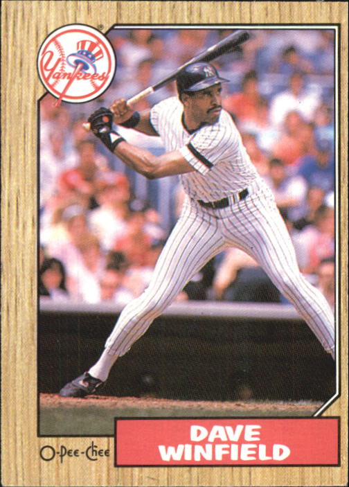 1987 O-Pee-Chee #36 Dave Winfield
