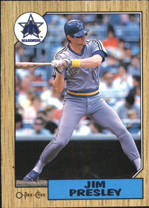 1987 O-Pee-Chee #45 Jim Presley