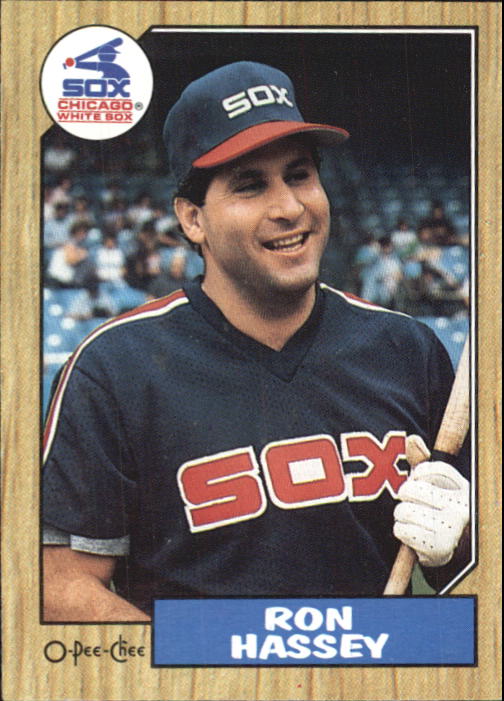 1987 O-Pee-Chee #61 Ron Hassey