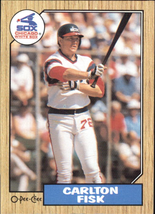 1987 O-Pee-Chee #164 Carlton Fisk