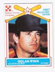 1987 Ralston Purina #1 Nolan Ryan