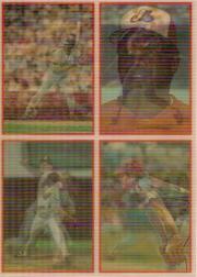 1987 Sportflics Dealer Panels #1 Don Mattingly 1/Roger Clemens 10/Mike Schmidt 30