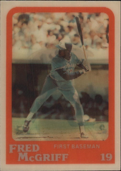 1987 Sportflics Rookies I #12 Fred McGriff