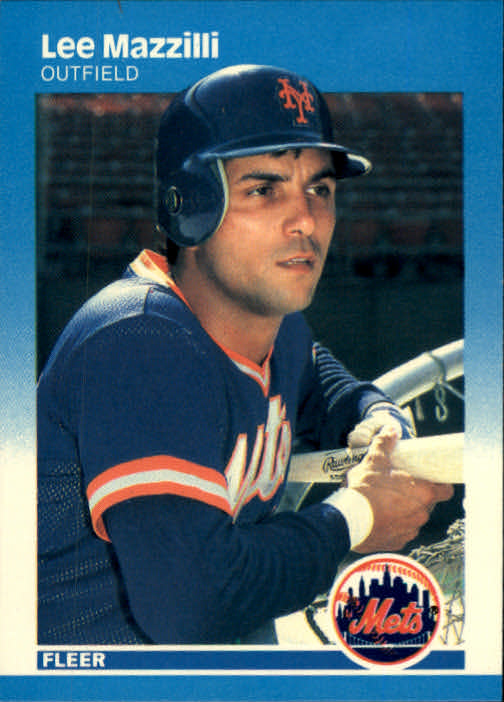 1987 Fleer #15 Lee Mazzilli