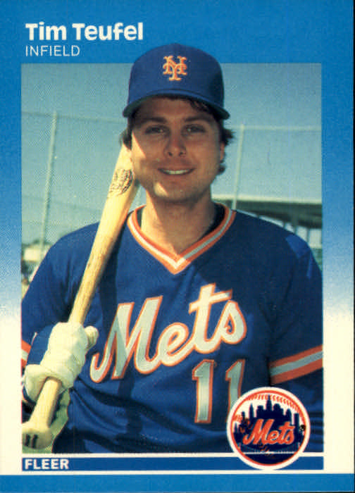 1987 Fleer #24 Tim Teufel