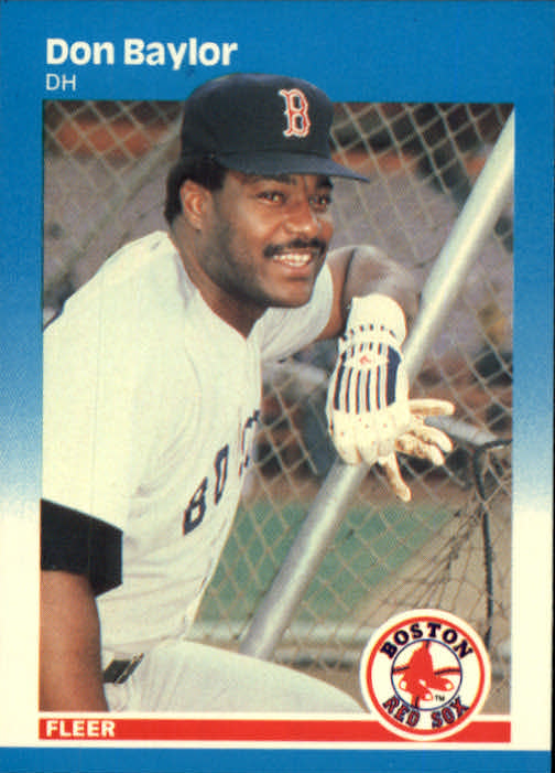 1987 Fleer #28 Don Baylor