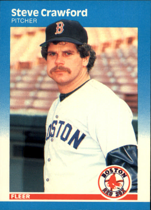 1987 Fleer #33 Steve Crawford