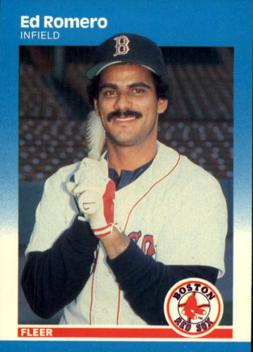 1987 Fleer #42 Ed Romero