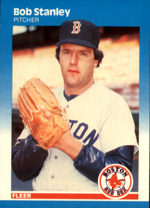 1987 Fleer #47 Bob Stanley