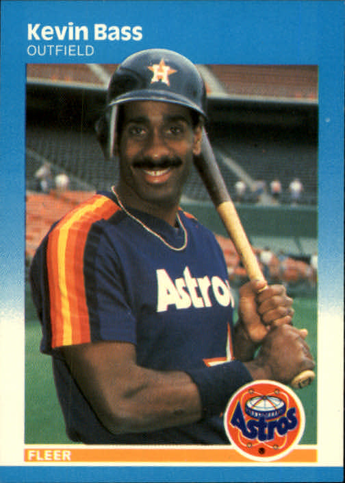 1987 Fleer #51 Kevin Bass
